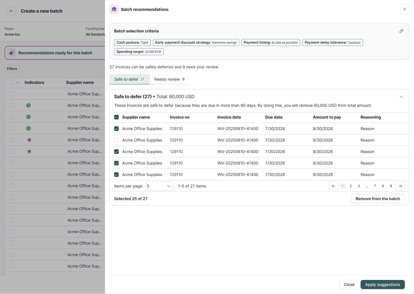 Payments Prioritization Agent preview